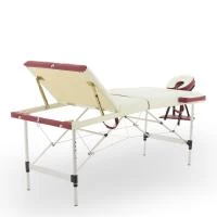 Массажный стол складной алюминиевый 3-х секционный JFAL01A "Med-Mos"
